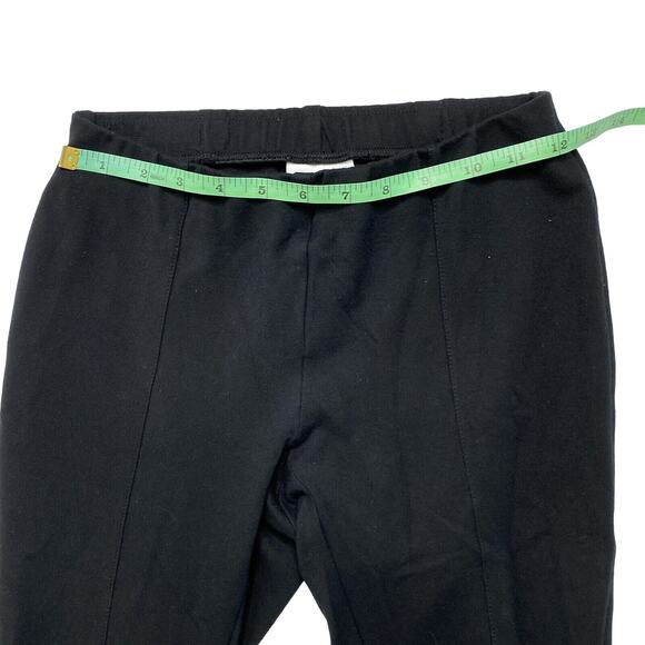 J.JILL Ponte Leggings in Black Size XS Petite Rayon Spandex Center Seam Pull On - Picture 6 of 8